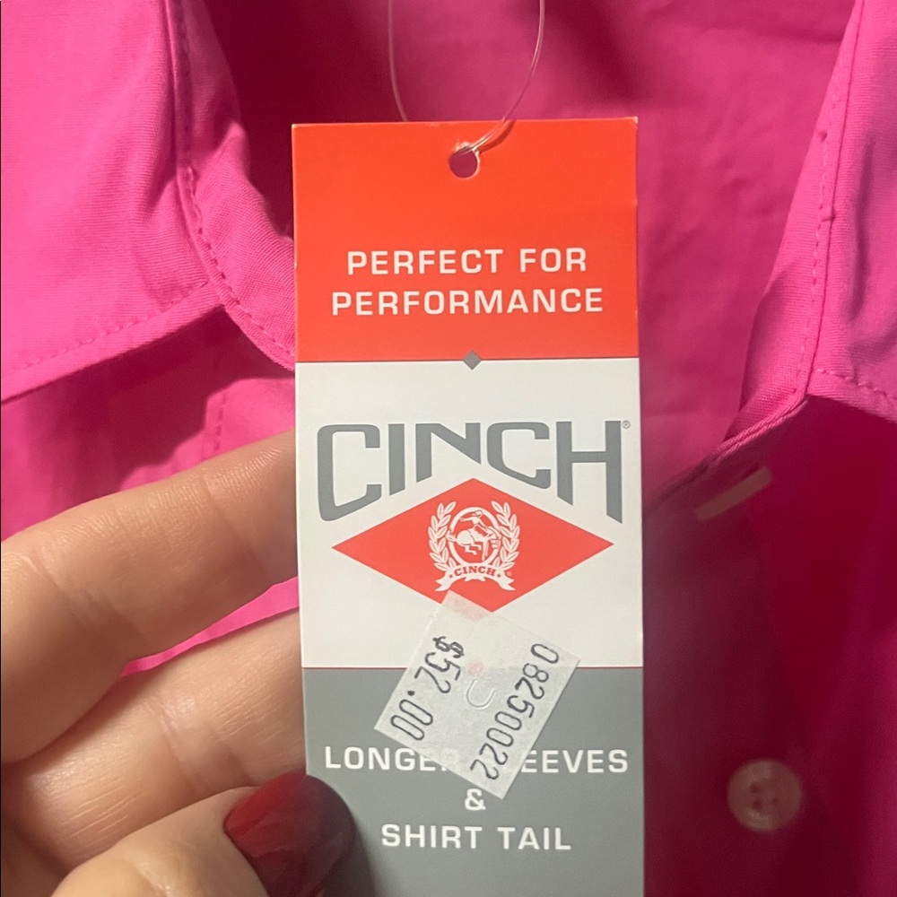 Cinch button down NWT - image 3